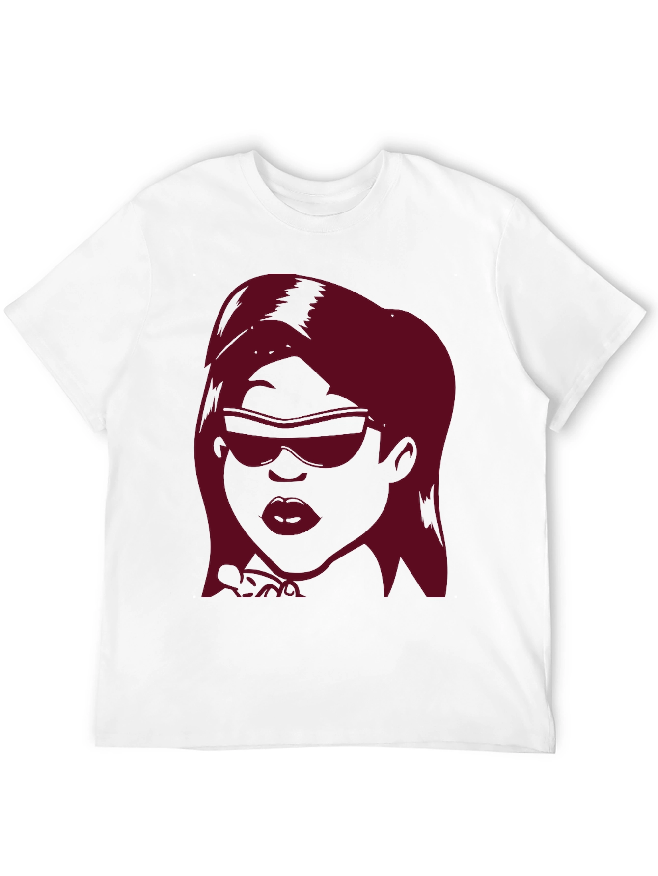 Cool Woman Graphic T-Shirt - Stylish Black Tee