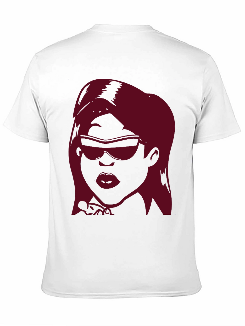 Cool Woman Graphic T-Shirt - Stylish Black Tee