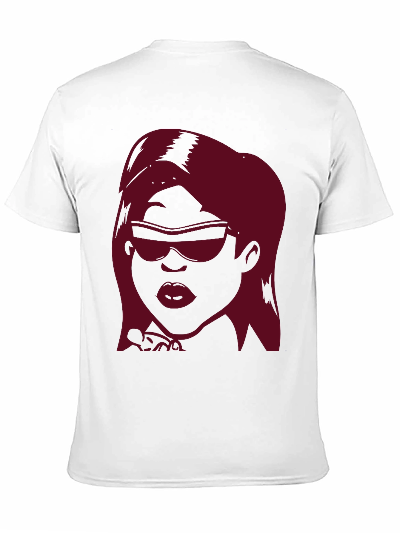 Cool Woman Graphic T-Shirt - Stylish Black Tee