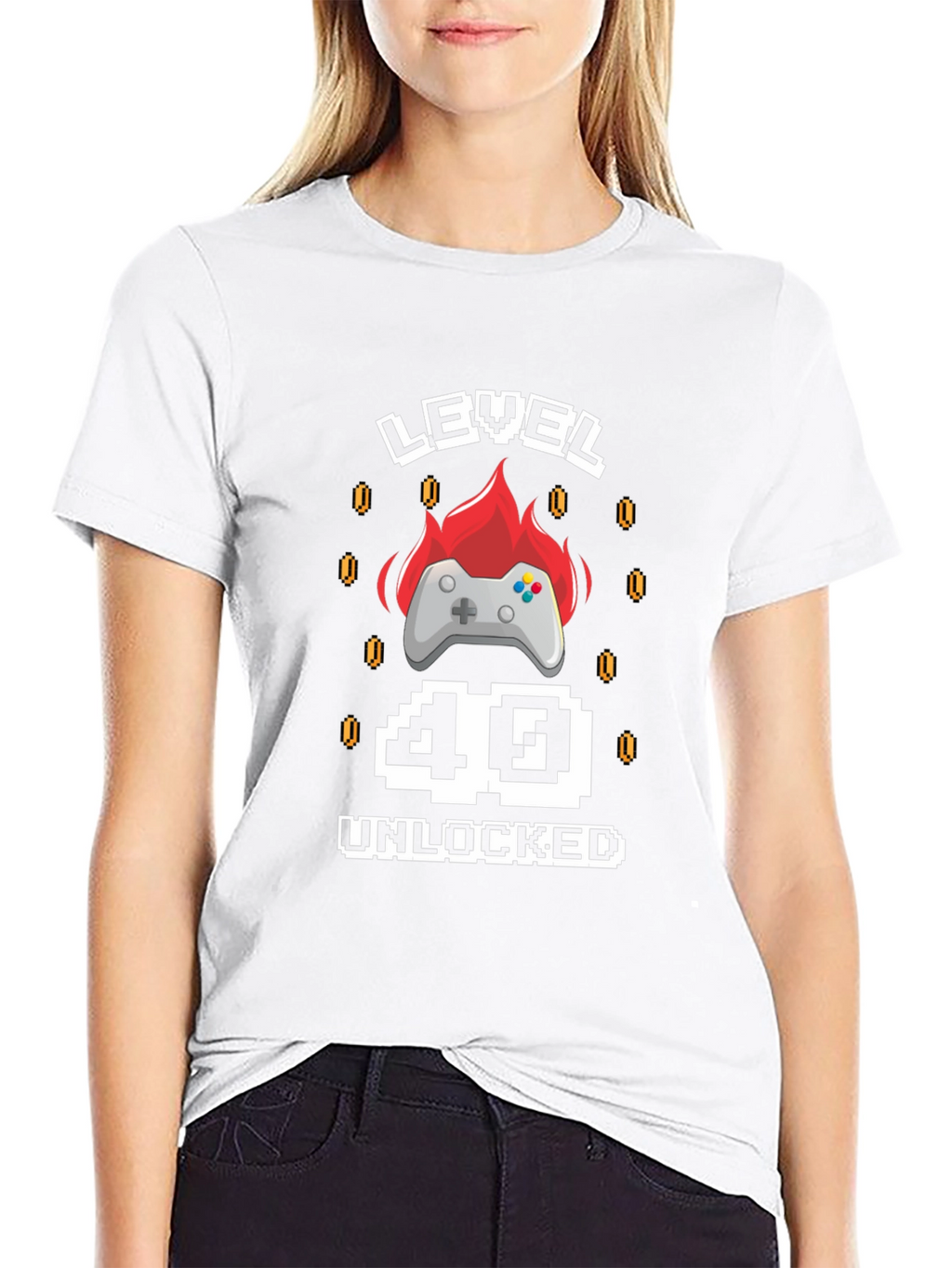 Level 40 Unlocked Gaming T-Shirt