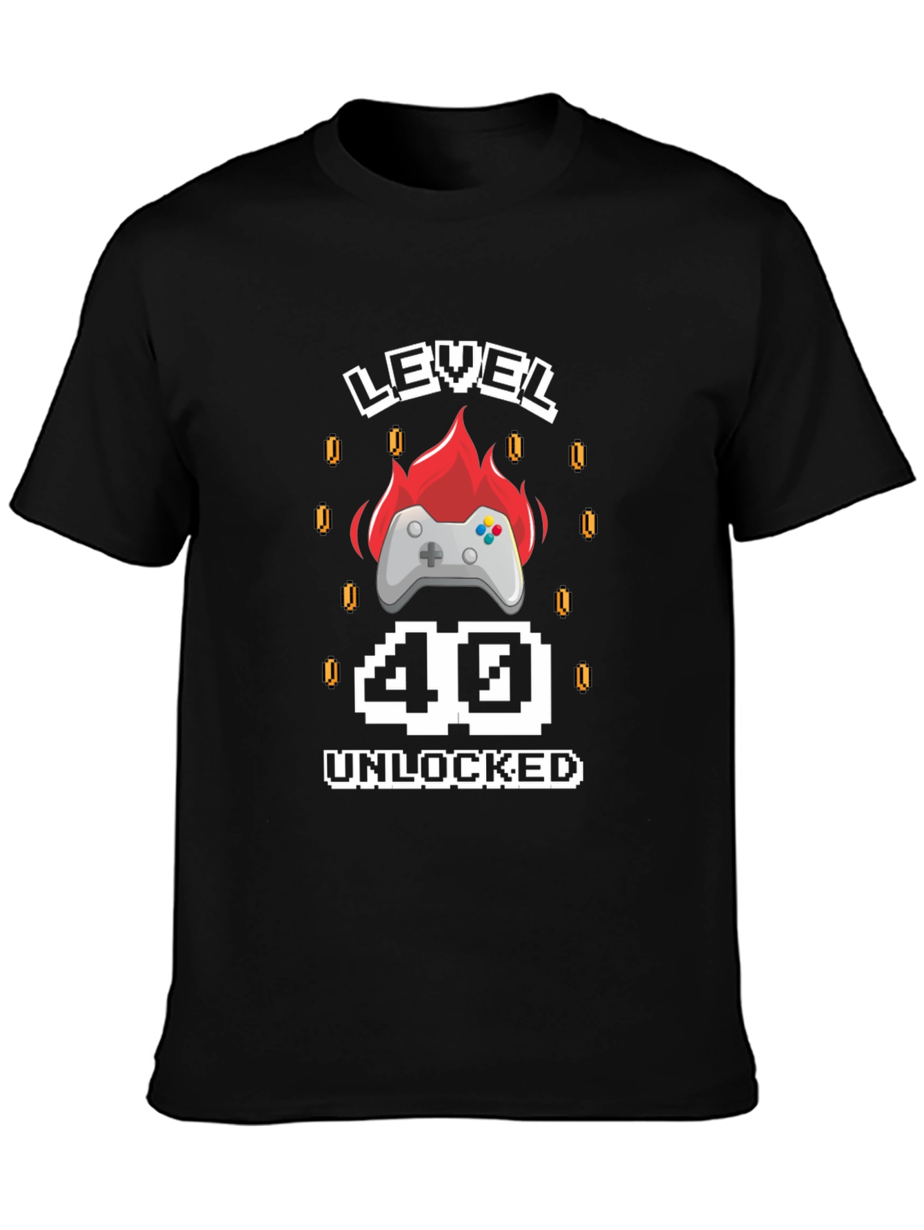 Level 40 Unlocked Gaming T-Shirt