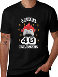 Level 40 Unlocked Gaming T-Shirt