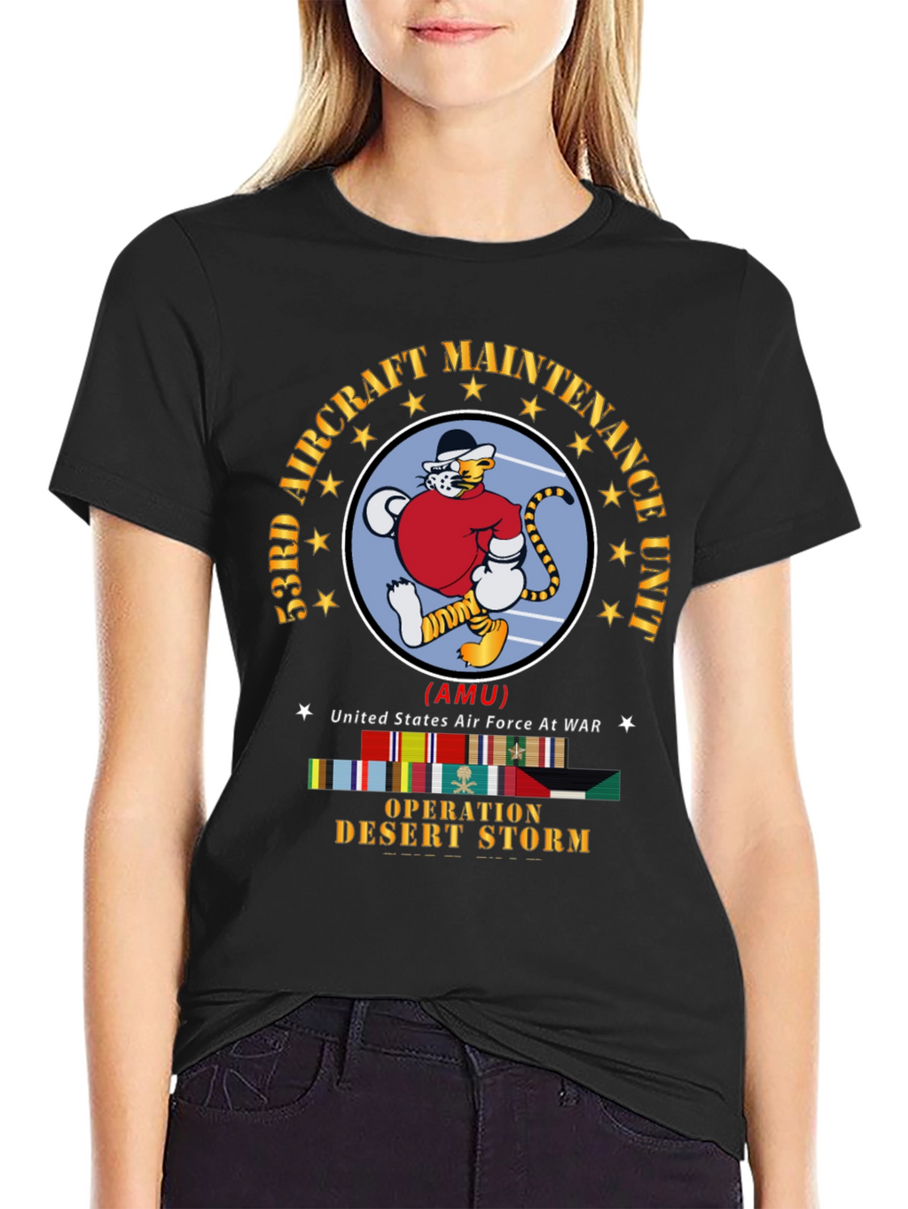 53rd Aircraft Maintenance Unit Operation Desert Storm T-Shirt