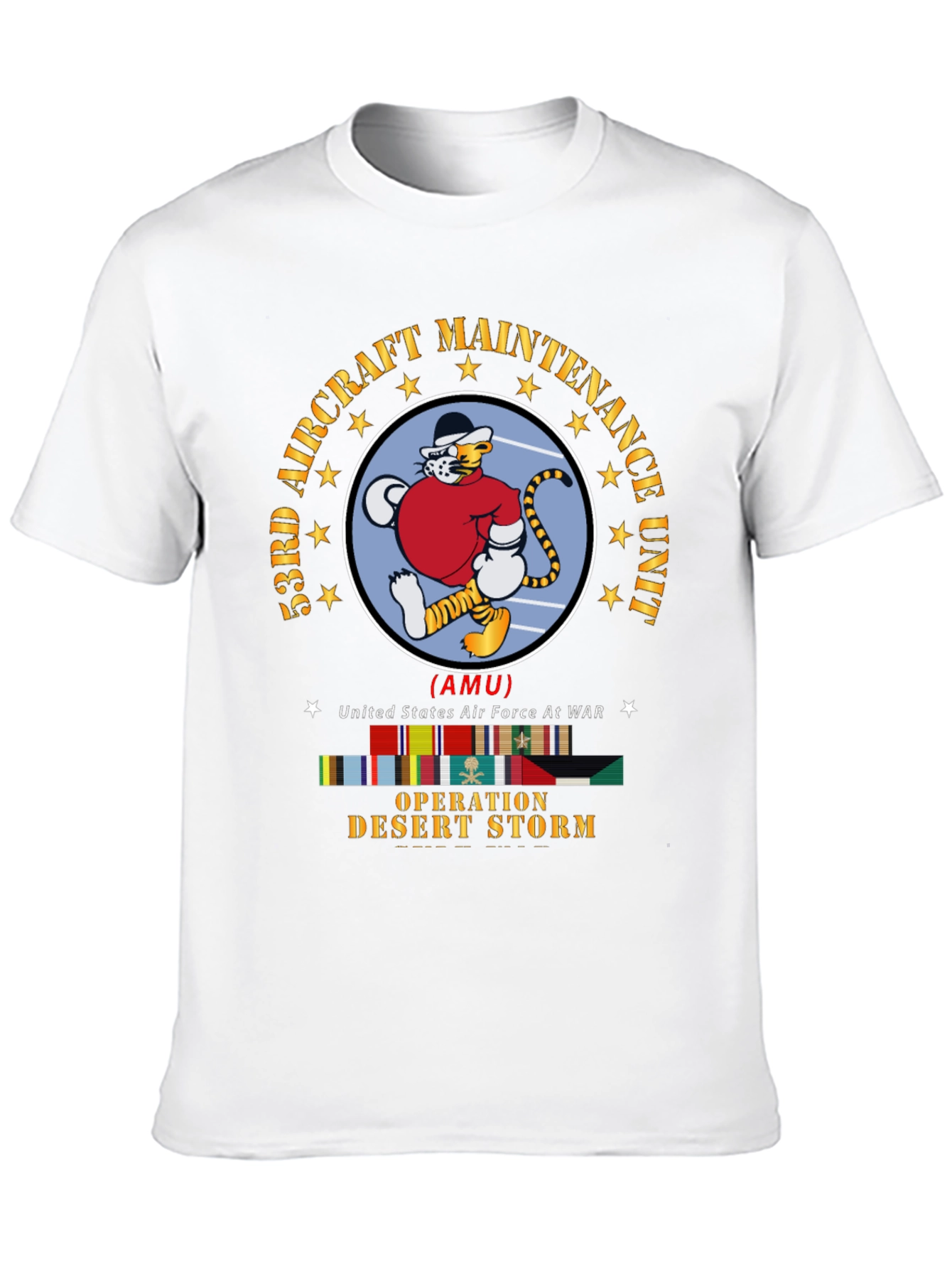 53rd Aircraft Maintenance Unit Operation Desert Storm T-Shirt