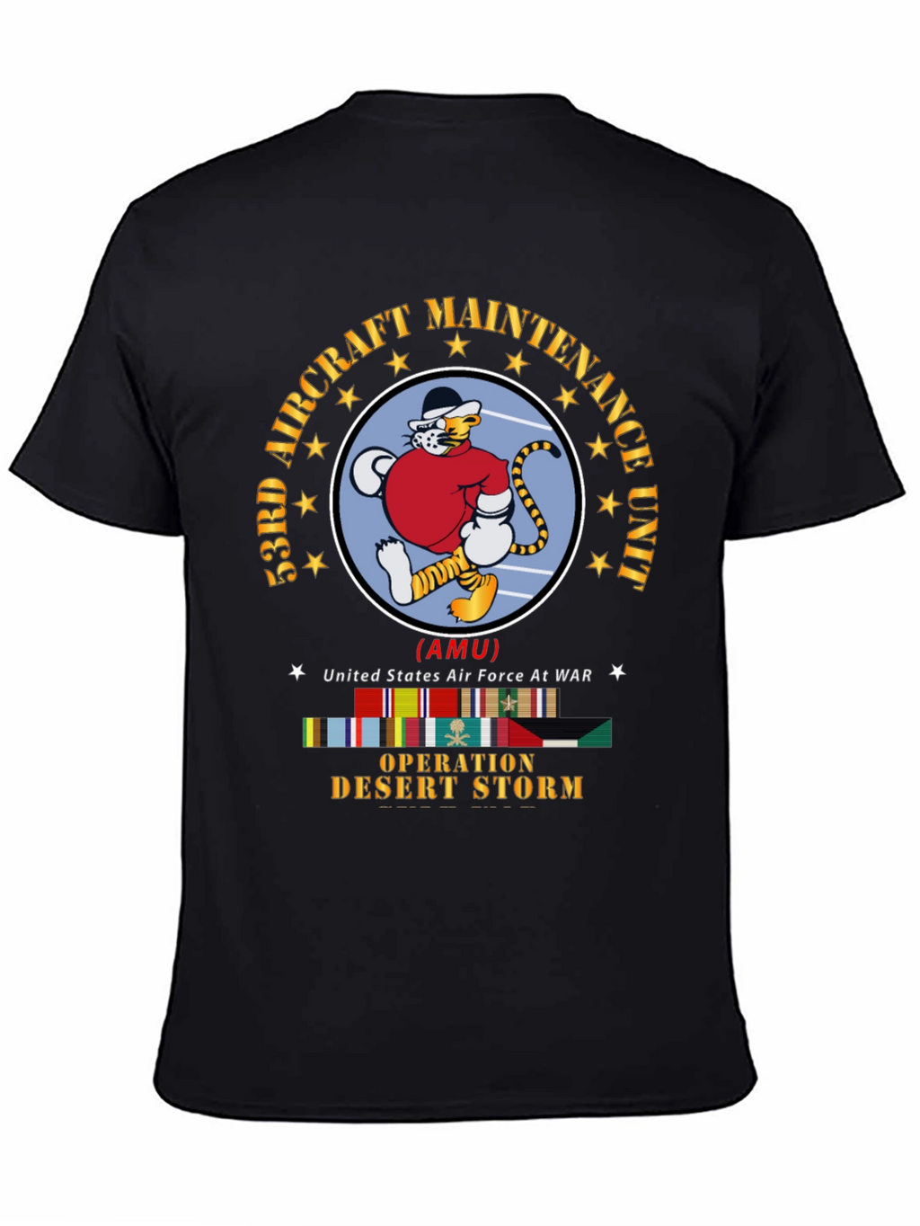 53rd Aircraft Maintenance Unit Operation Desert Storm T-Shirt