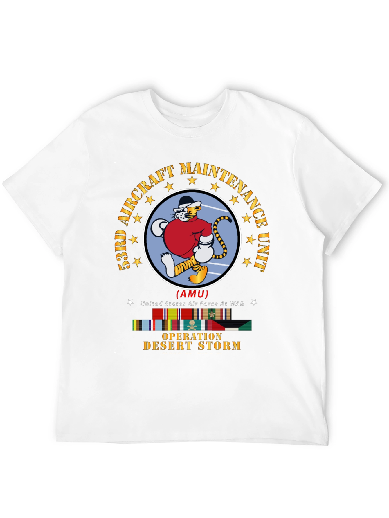 53rd Aircraft Maintenance Unit Operation Desert Storm T-Shirt