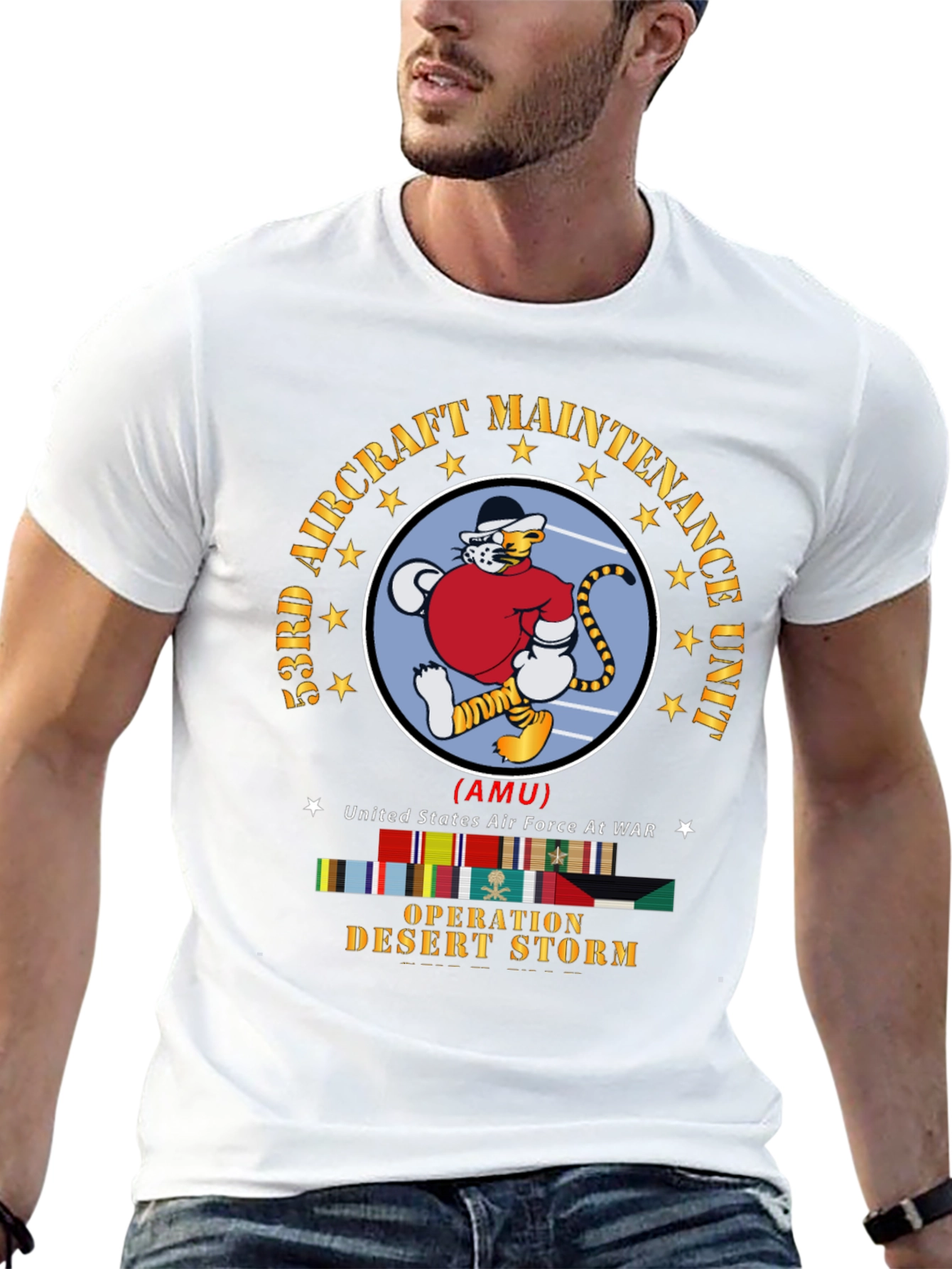 53rd Aircraft Maintenance Unit Operation Desert Storm T-Shirt