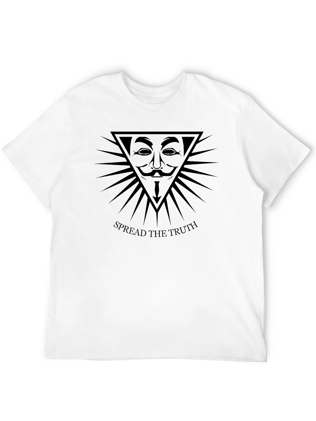 Anonymous Spread The Truth Graphic Tee