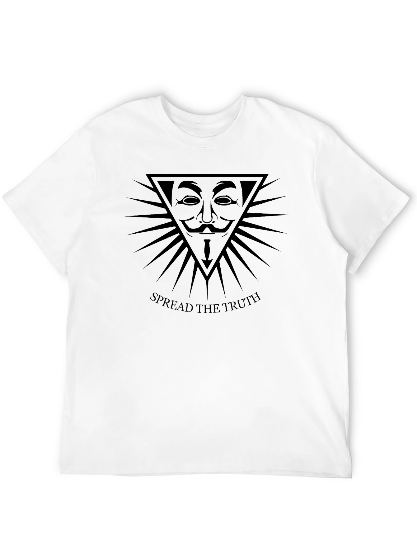 Anonymous Spread The Truth Graphic Tee