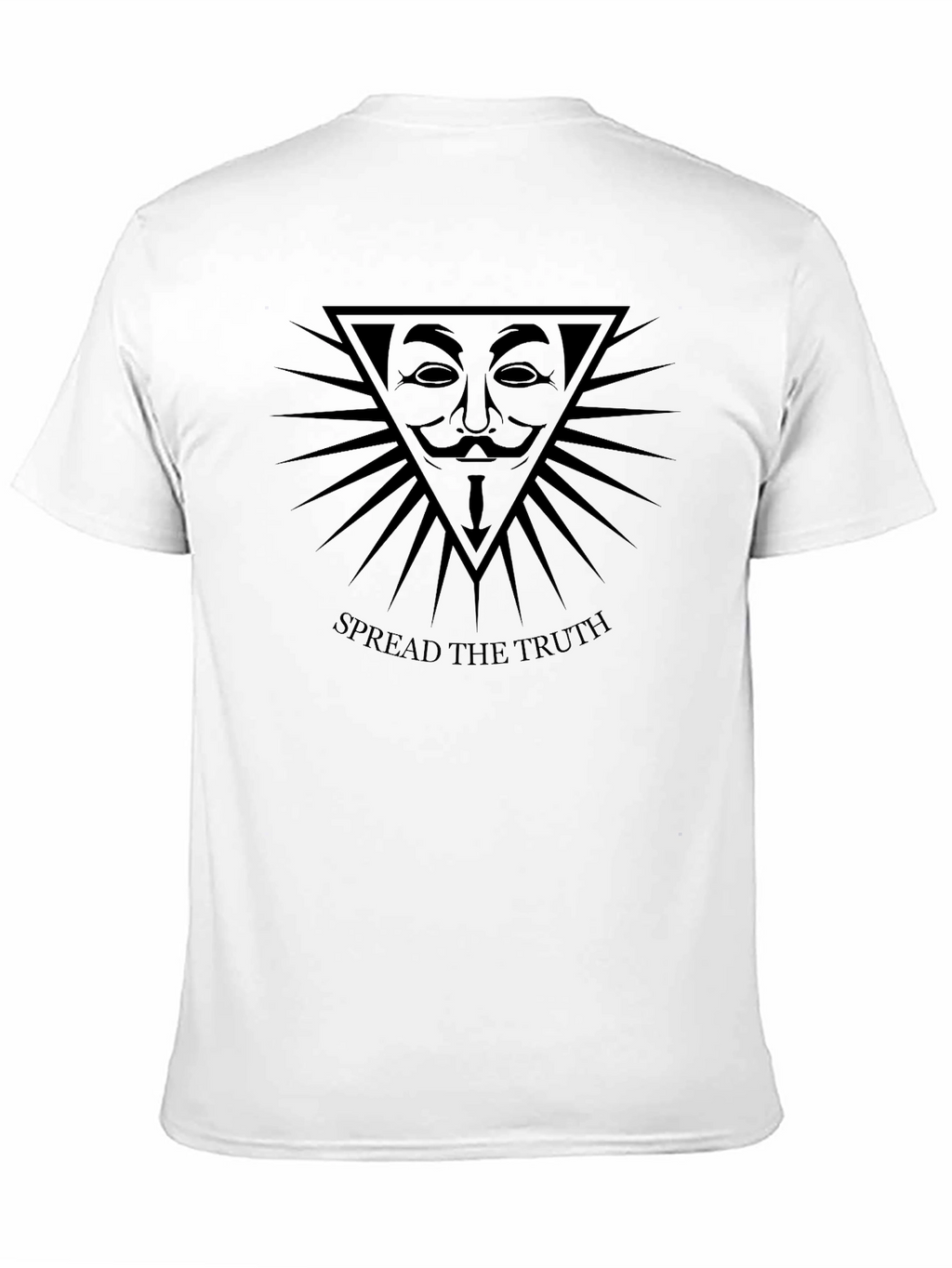 Anonymous Spread The Truth Graphic Tee