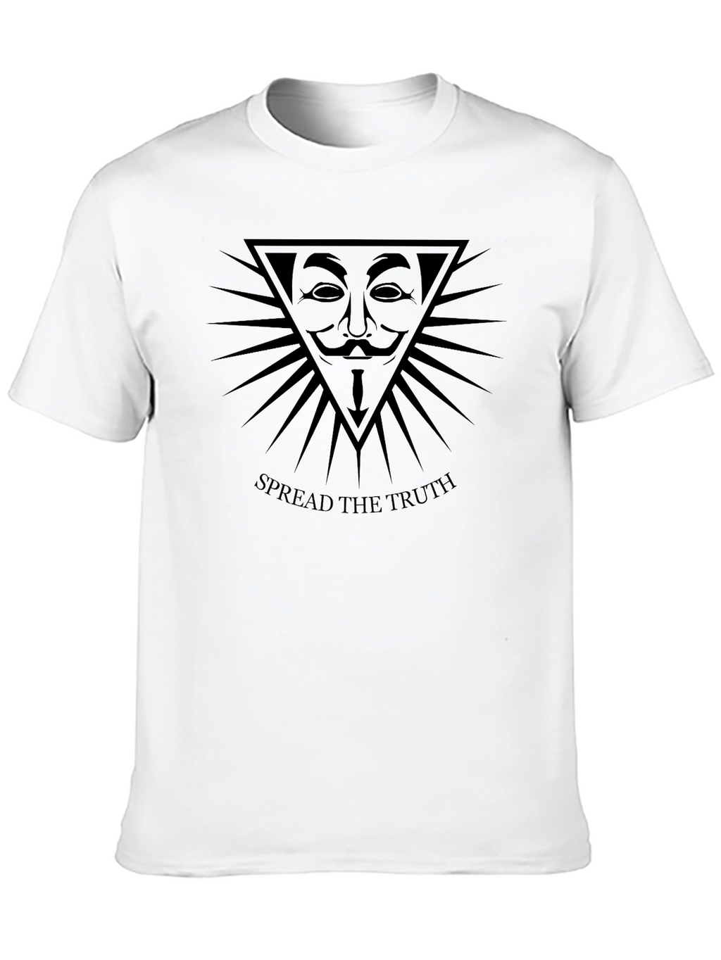 Anonymous Spread The Truth Graphic Tee