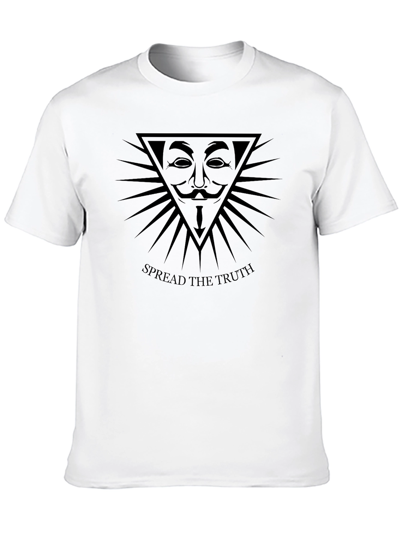 Anonymous Spread The Truth Graphic Tee