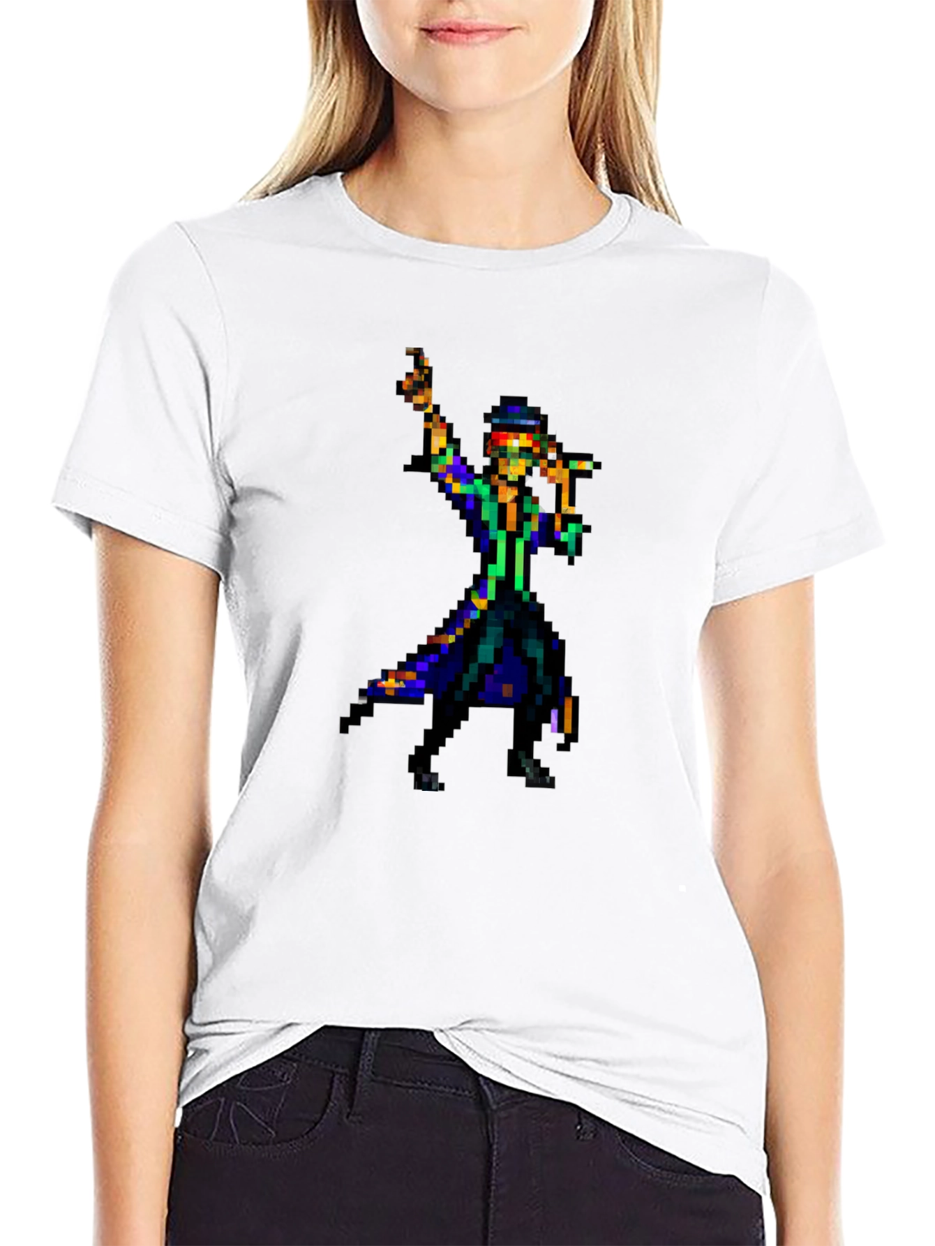Retro Pixel Art T-Shirt - Cool Graphic Tee