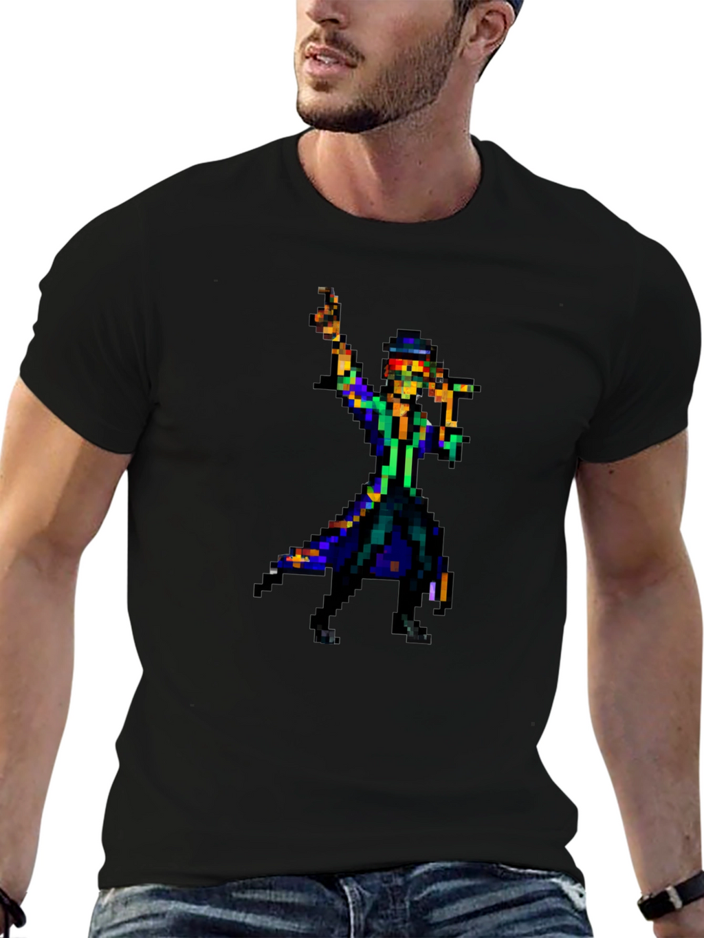 Retro Pixel Art T-Shirt - Cool Graphic Tee
