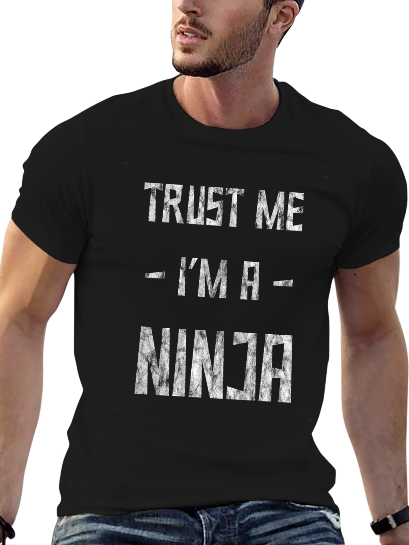Trust Me Im a Ninja T-Shirt Funny Graphic Tee