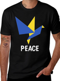 Peace Dove Graphic T-Shirt - Ukraine Support