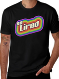 So Tired Rainbow Graphic T-Shirt