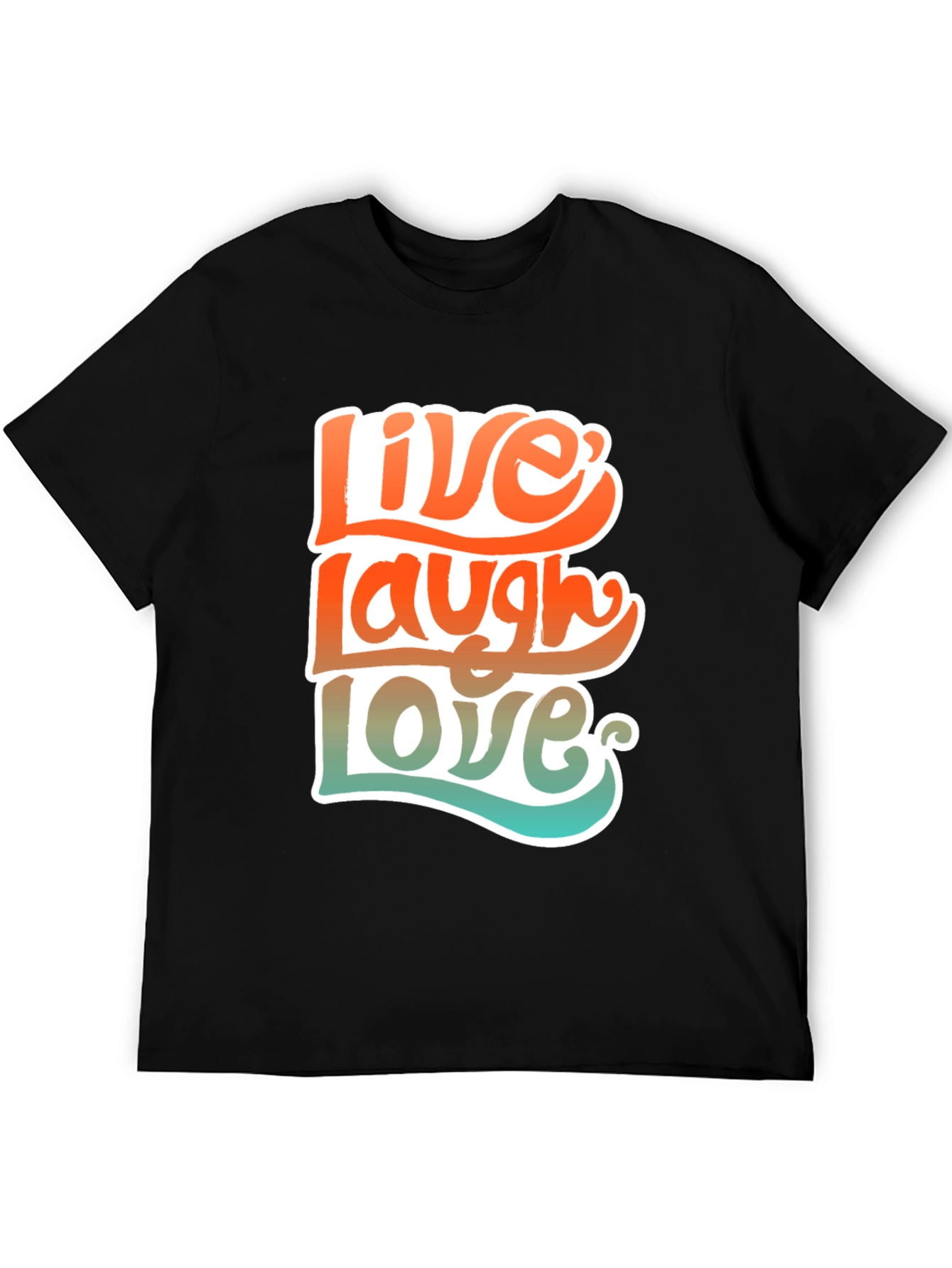 Live Laugh Love Graphic Tee - Comfort Fit