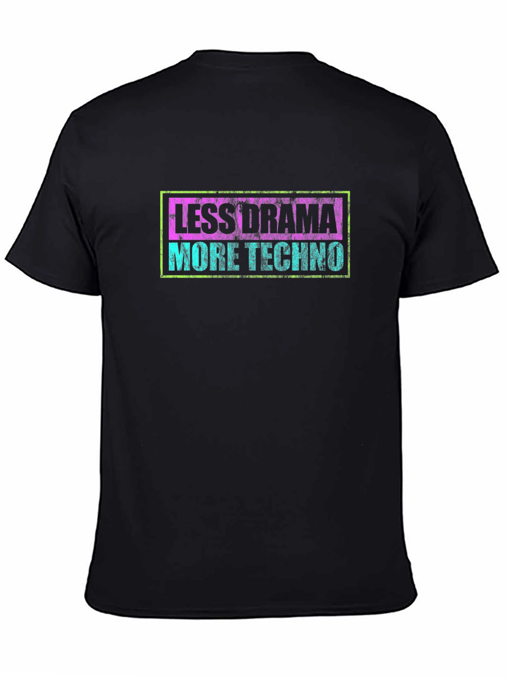 Less Drama More Techno Graphic Tee