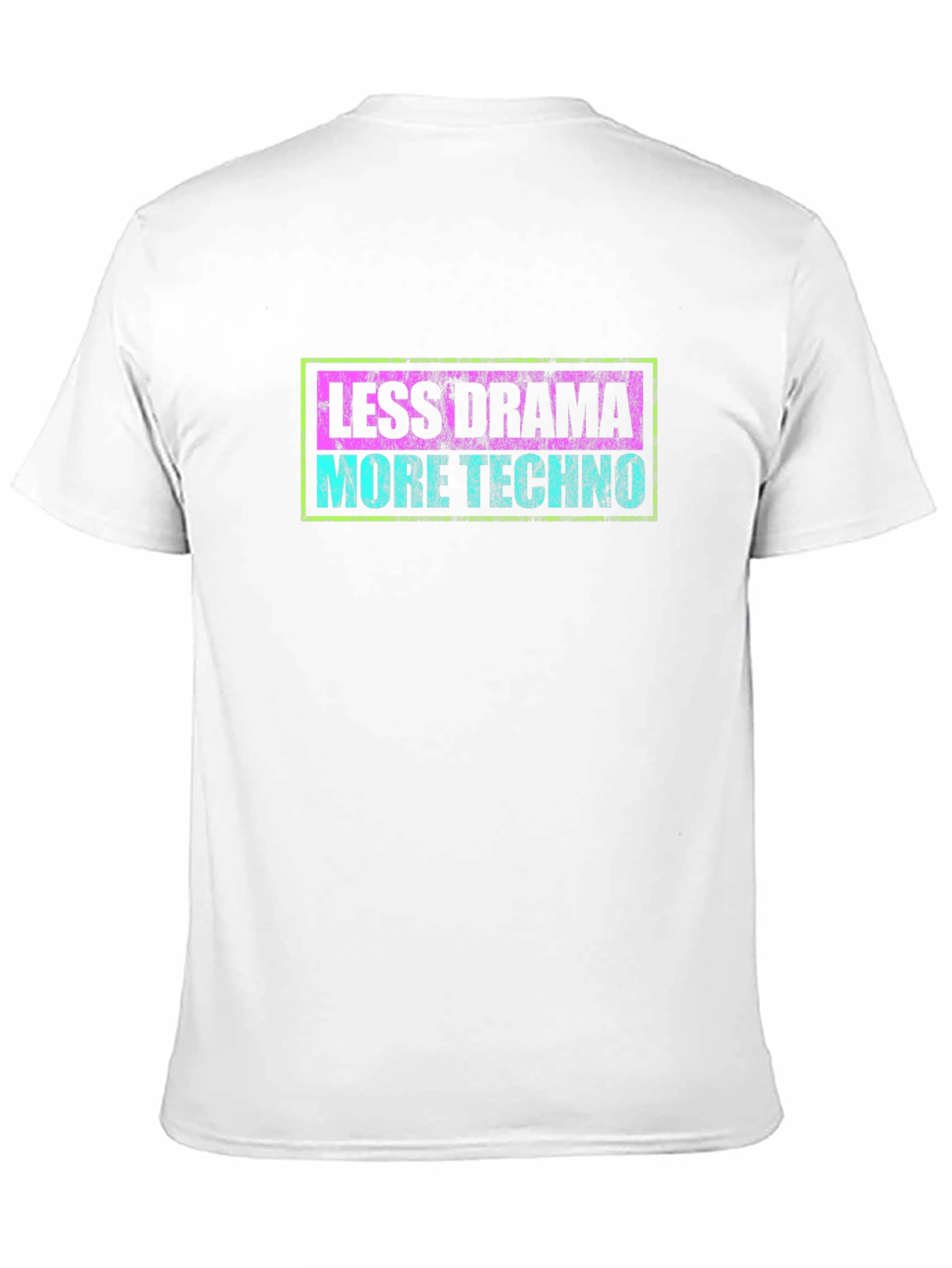 Less Drama More Techno Graphic Tee