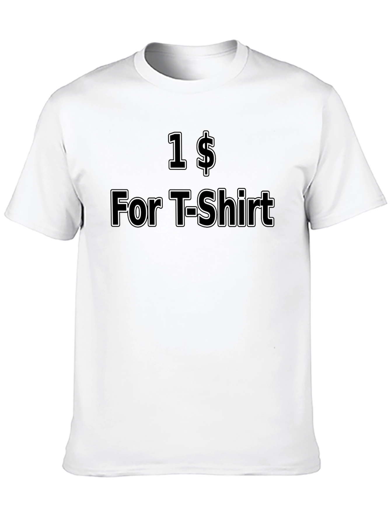 Cheap Black T-Shirt - $1 T-Shirt Deal