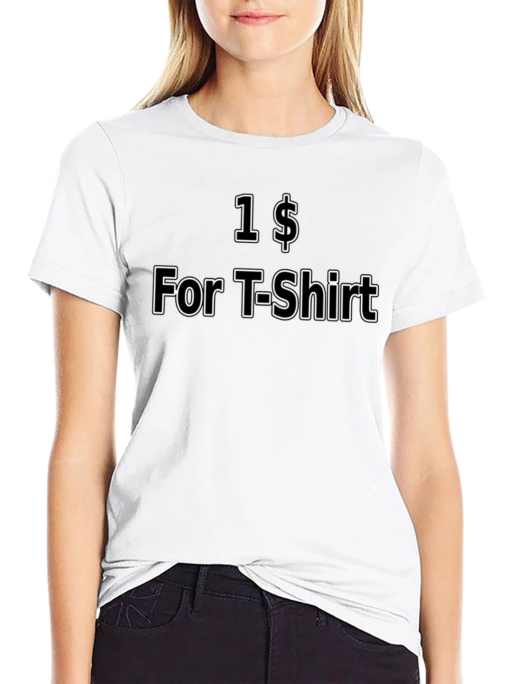 Cheap Black T-Shirt - $1 T-Shirt Deal