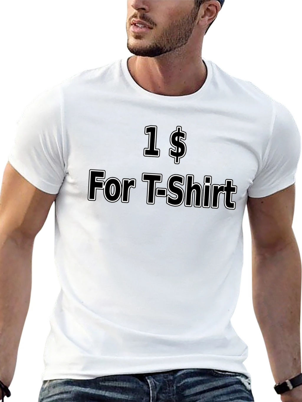 Cheap Black T-Shirt - $1 T-Shirt Deal