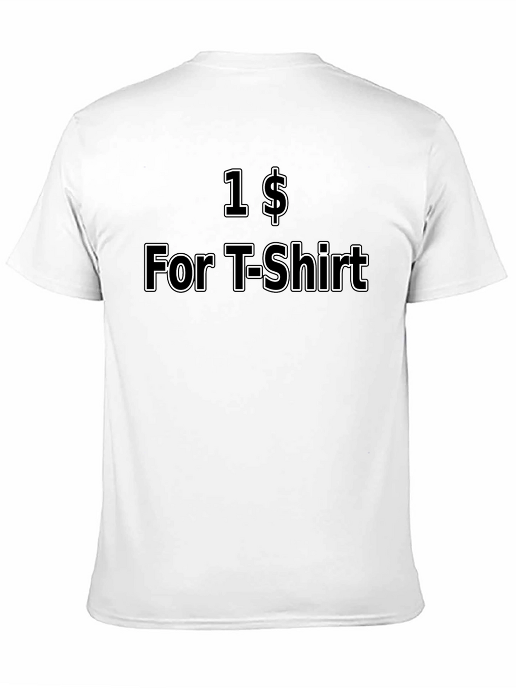 Cheap Black T-Shirt - $1 T-Shirt Deal