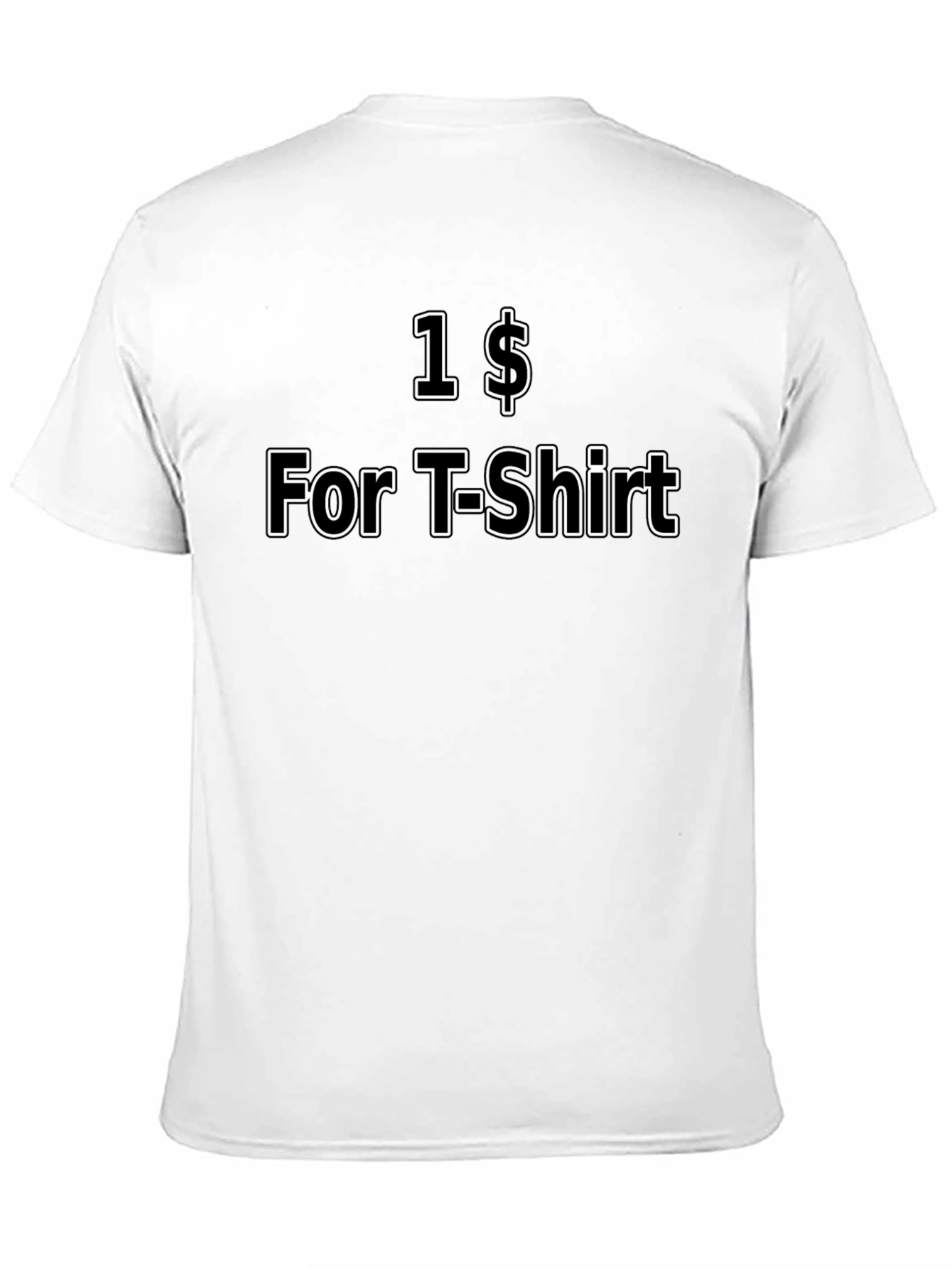 Cheap Black T-Shirt - $1 T-Shirt Deal