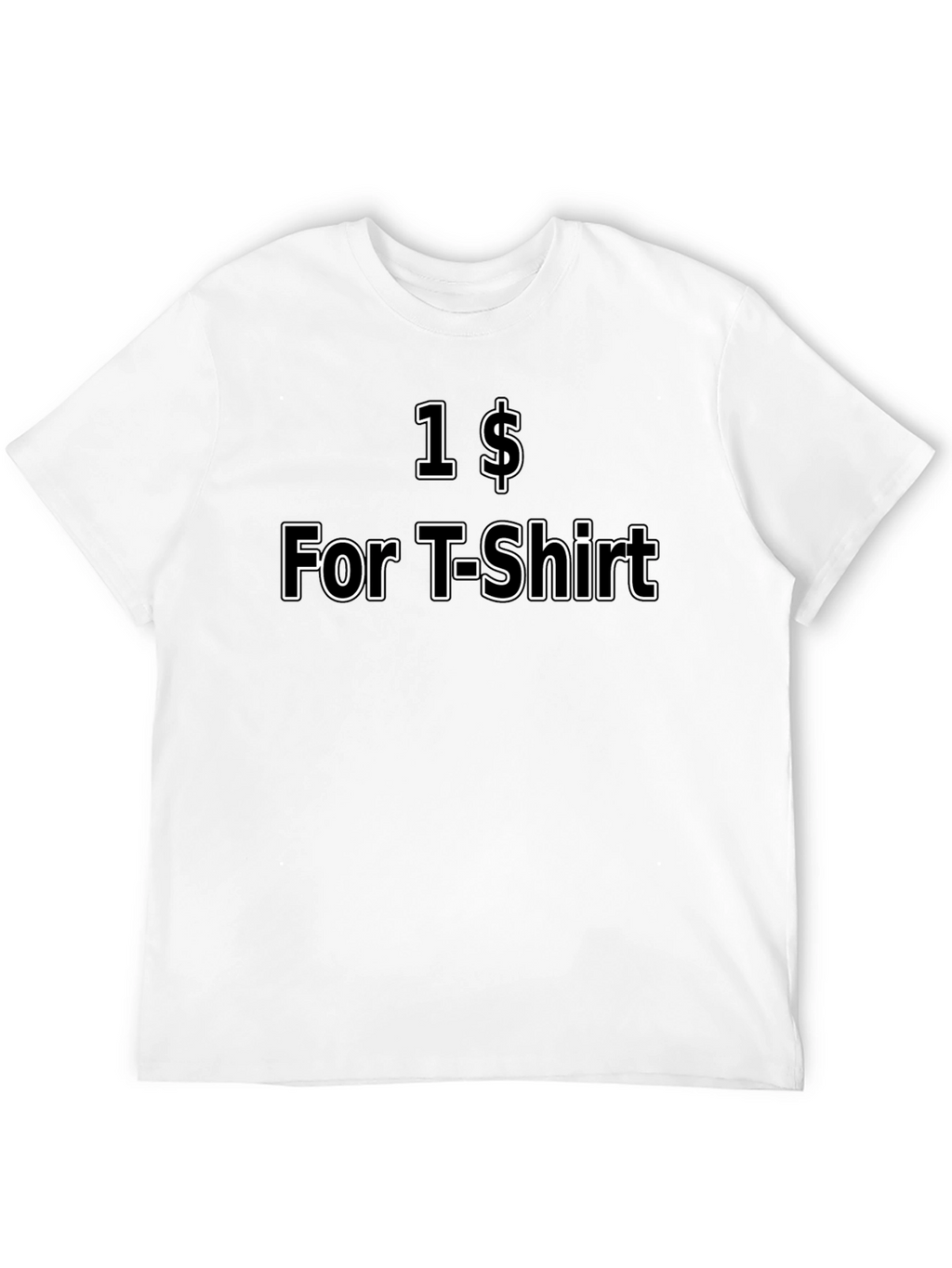 Cheap Black T-Shirt - $1 T-Shirt Deal
