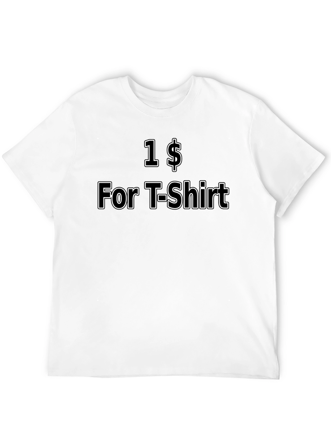 Cheap Black T-Shirt - $1 T-Shirt Deal