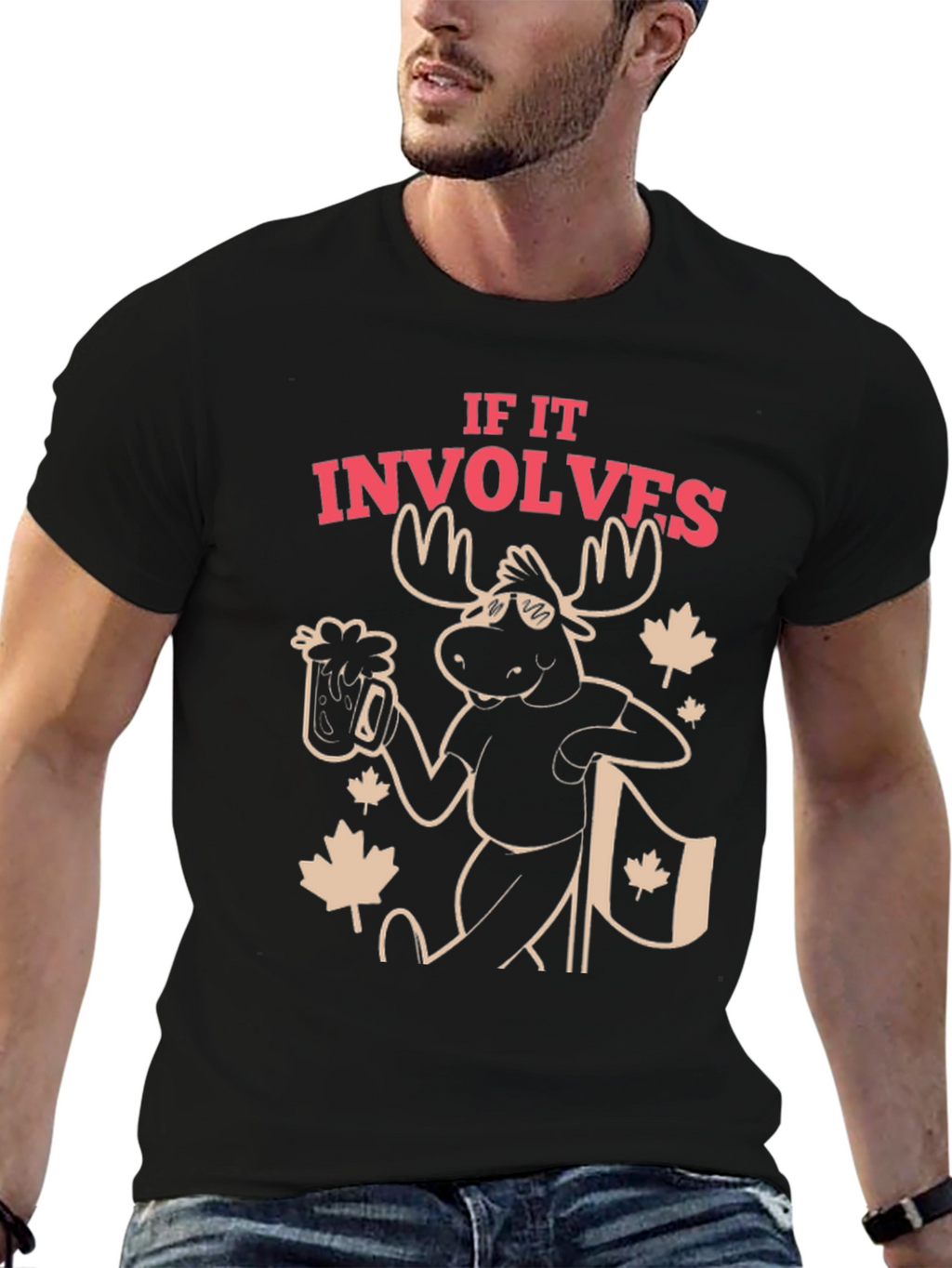 If It Involves Moose T-Shirt