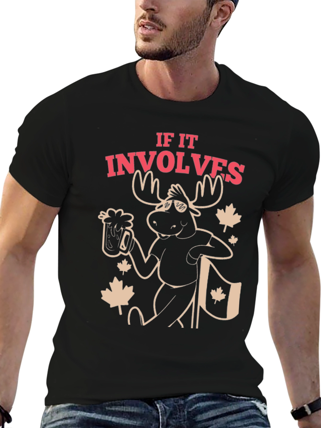 If It Involves Moose T-Shirt
