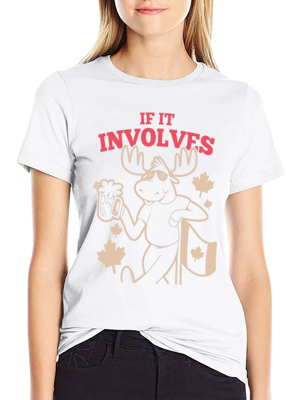 If It Involves Moose T-Shirt