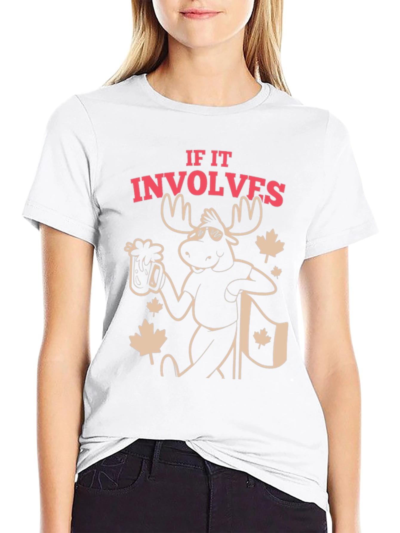 If It Involves Moose T-Shirt