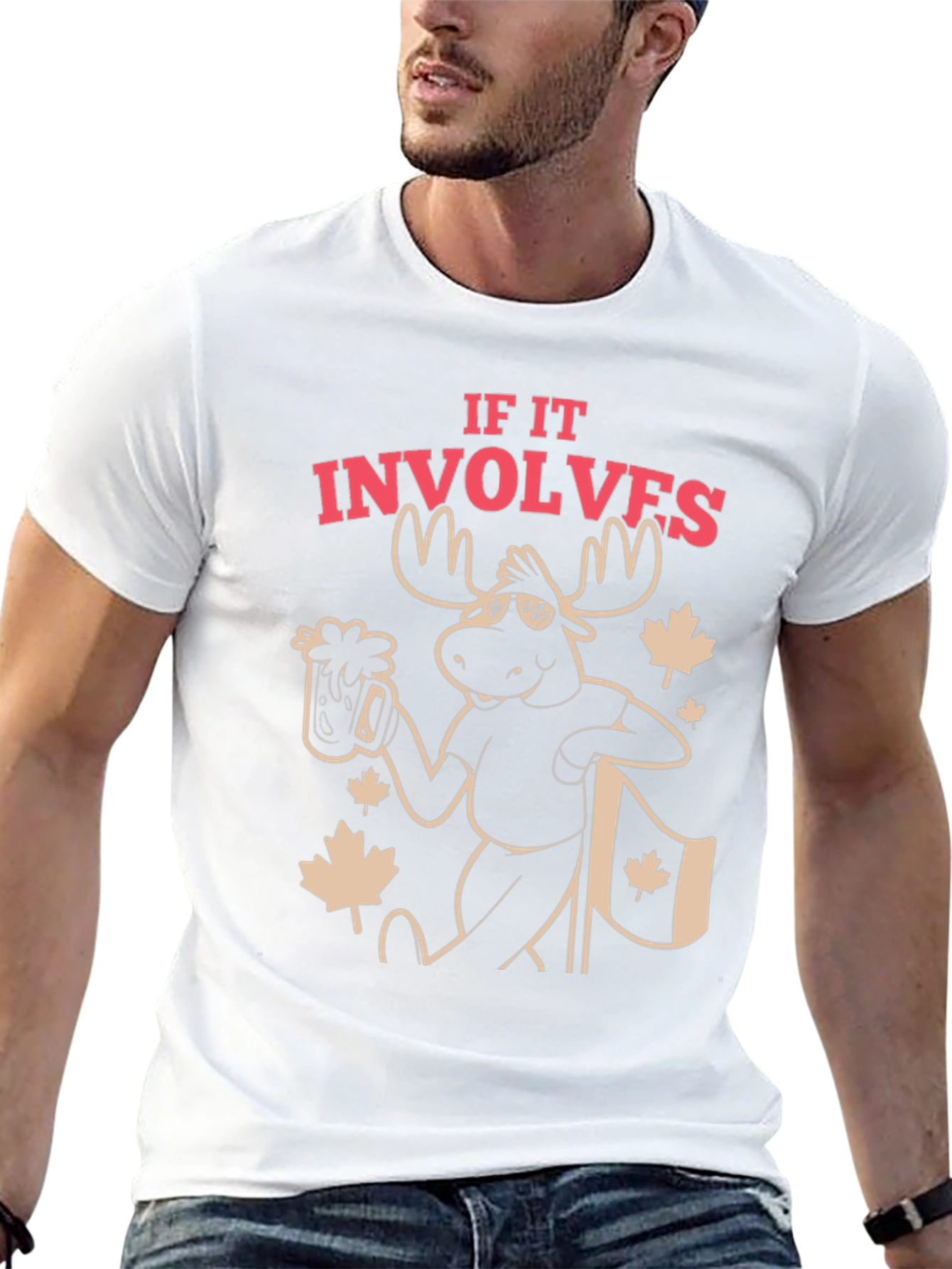 If It Involves Moose T-Shirt