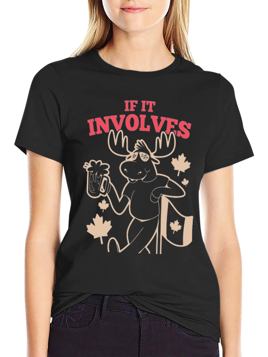 If It Involves Moose T-Shirt