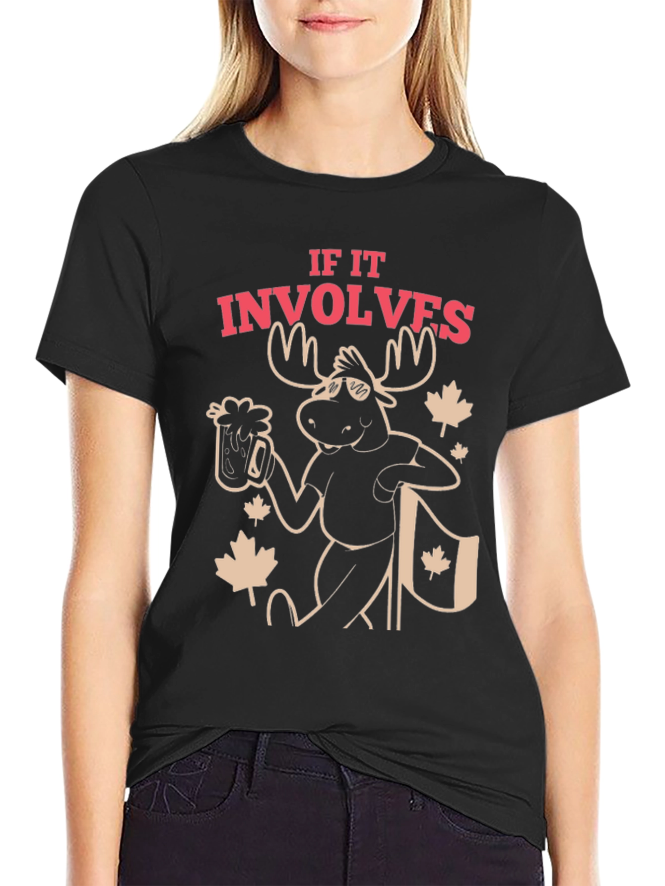 If It Involves Moose T-Shirt