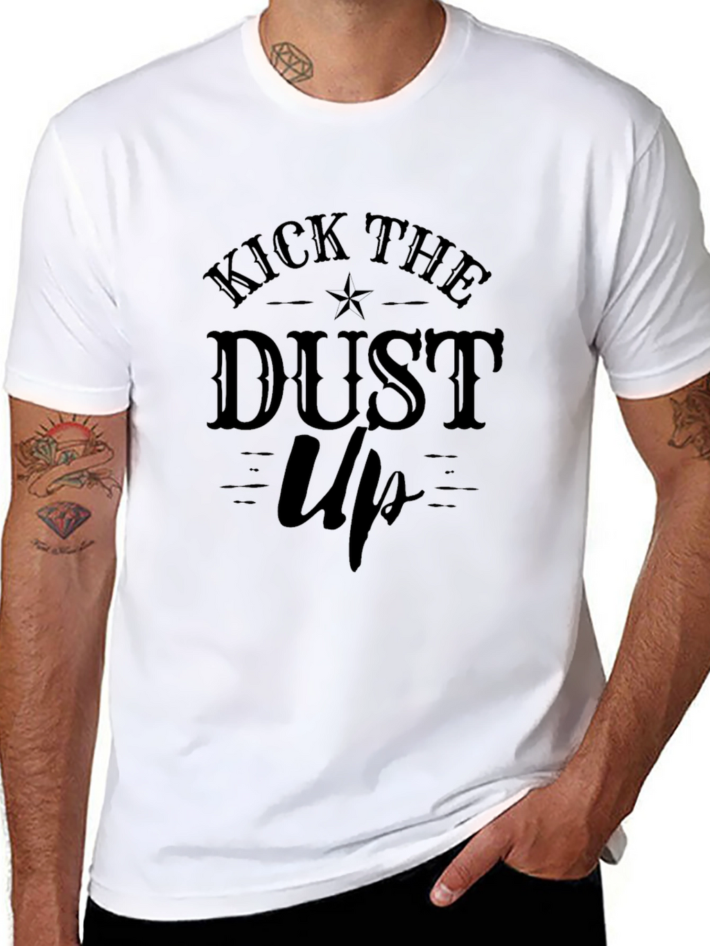Kick the Dust Up Graphic T-Shirt