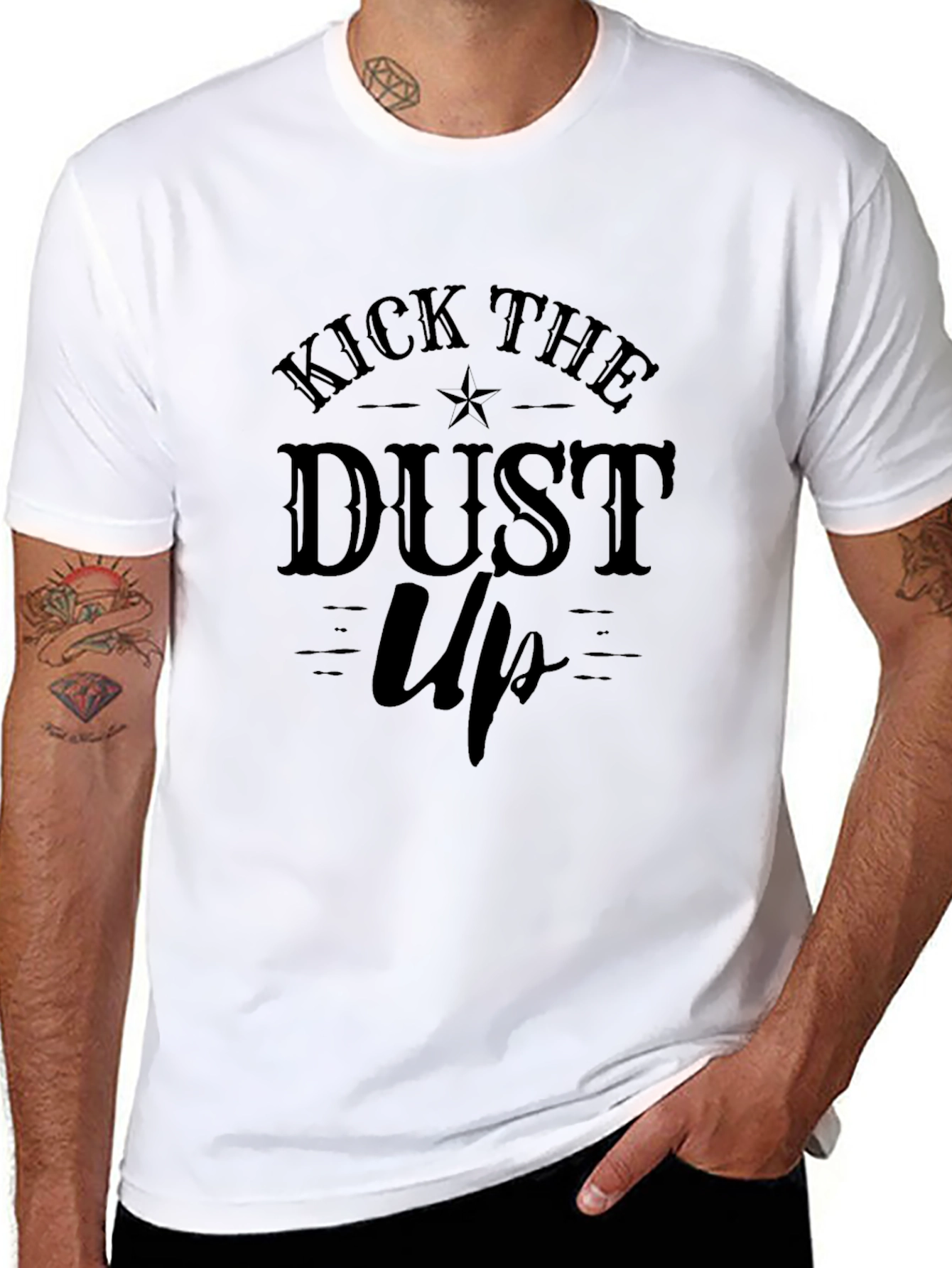 Kick the Dust Up Graphic T-Shirt