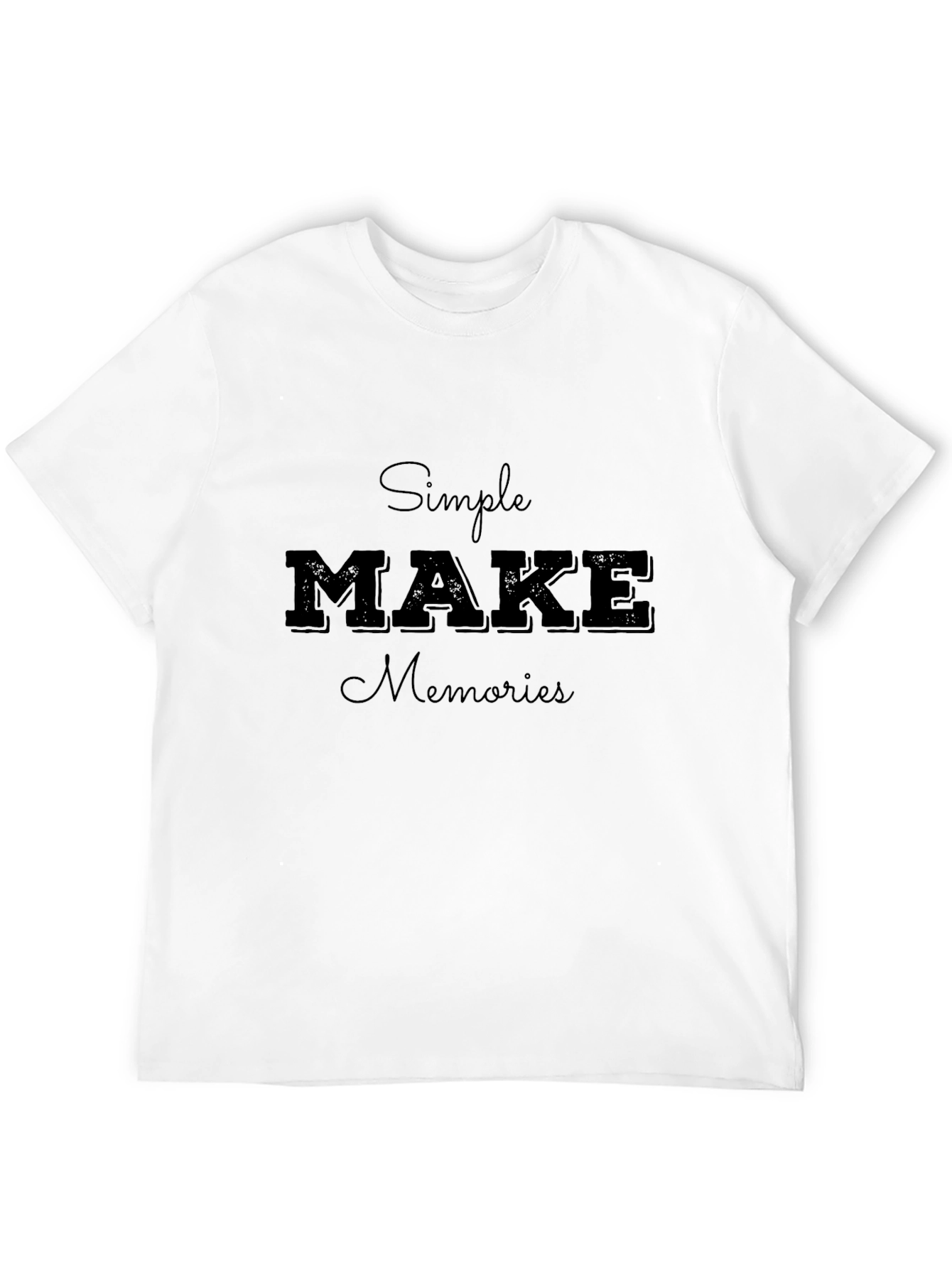 Simple Make Memories Graphic Tee