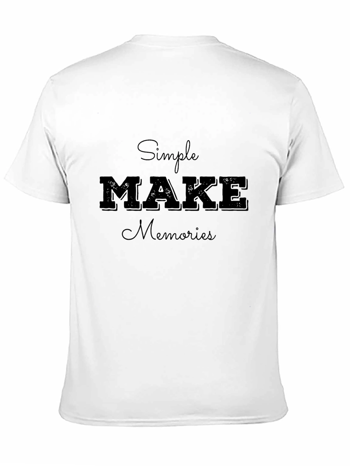 Simple Make Memories Graphic Tee