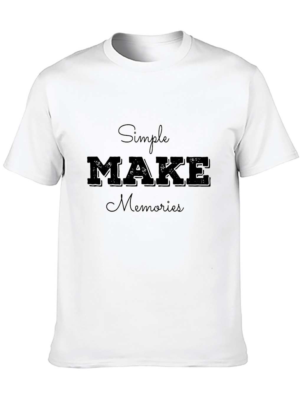 Simple Make Memories Graphic Tee