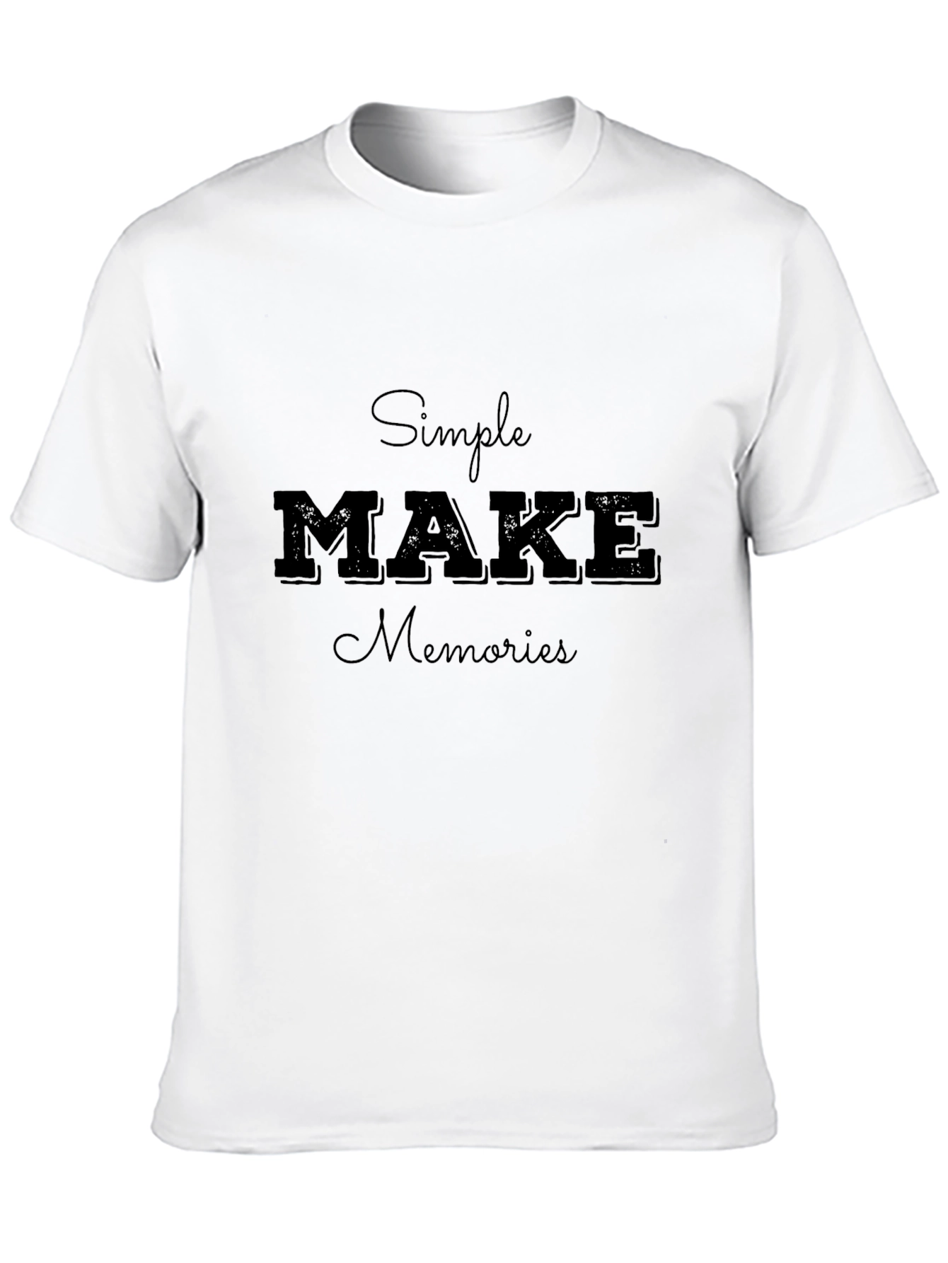 Simple Make Memories Graphic Tee