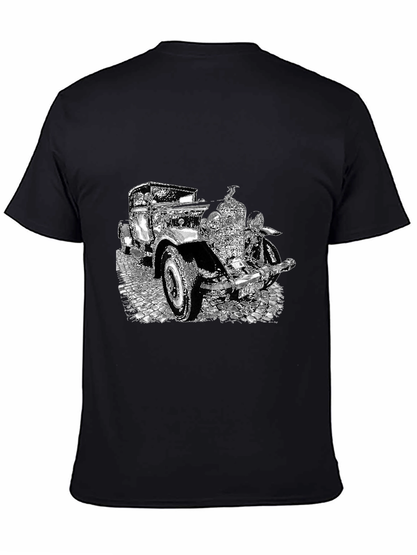 Vintage Car Graphic Tee - Classic Style