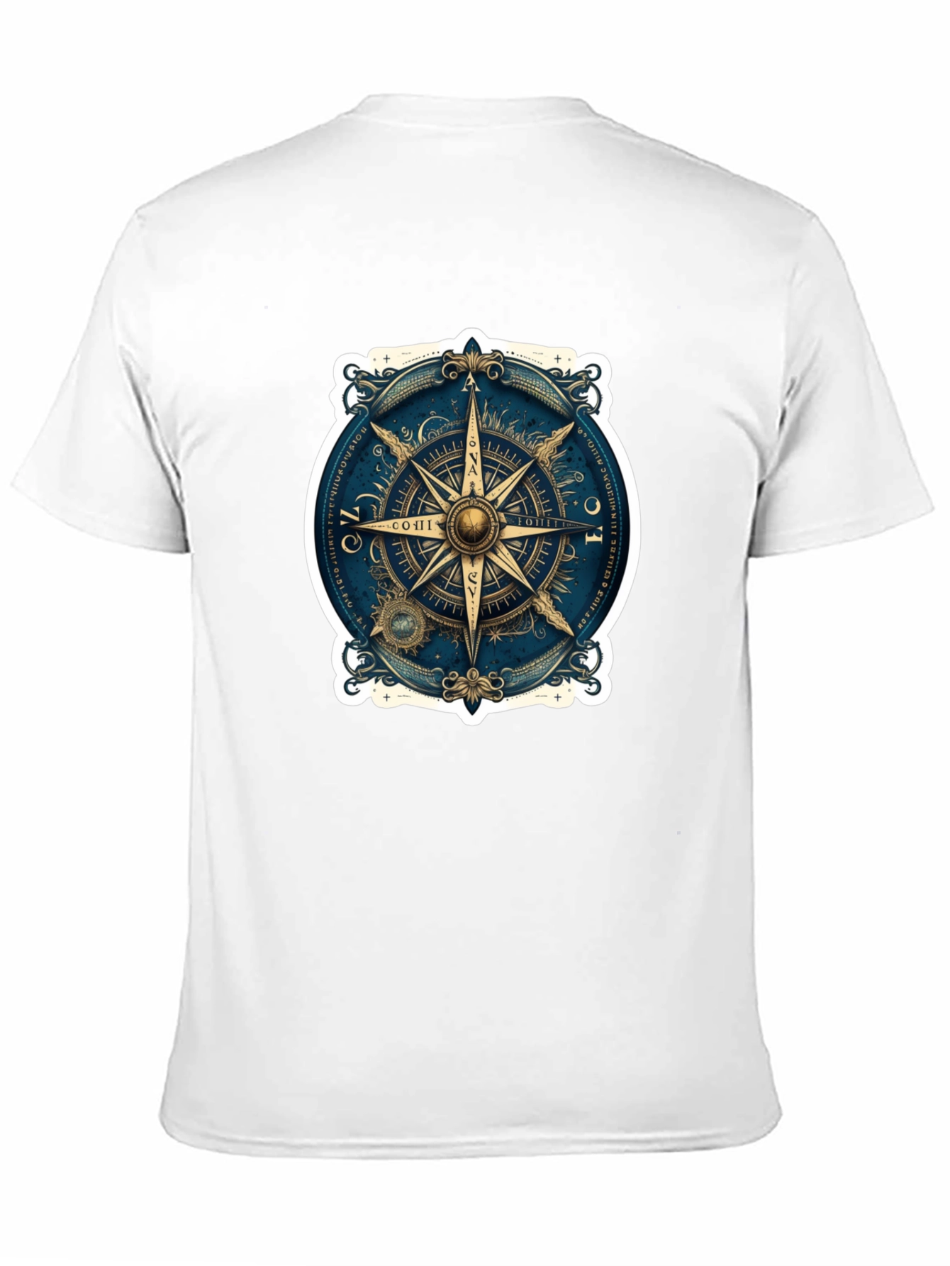 Nautical Compass Rose Graphic Tee
