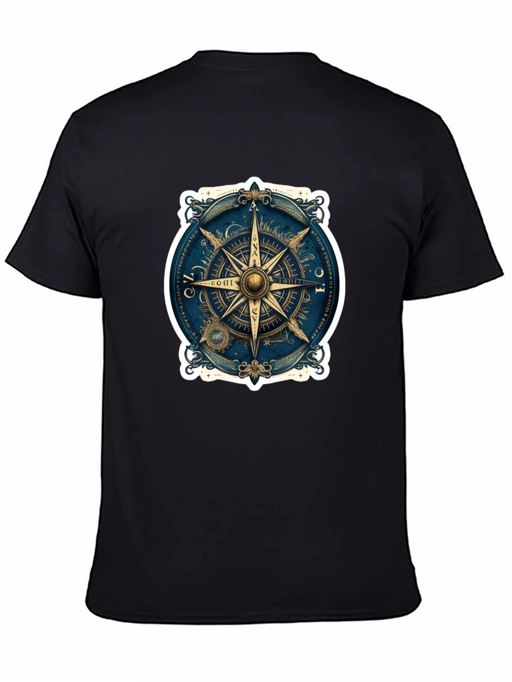 Nautical Compass Rose Graphic Tee