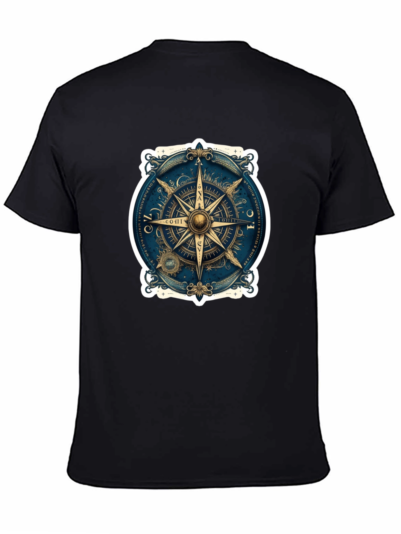 Nautical Compass Rose Graphic Tee