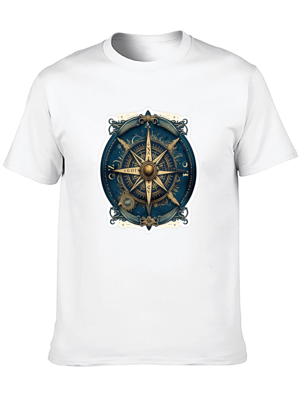 Nautical Compass Rose Graphic Tee