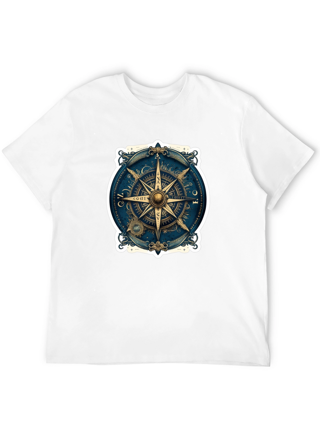 Nautical Compass Rose Graphic Tee